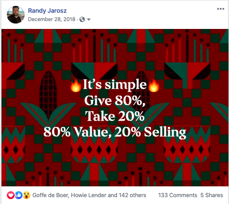 Facebook value post for Affiliate Success